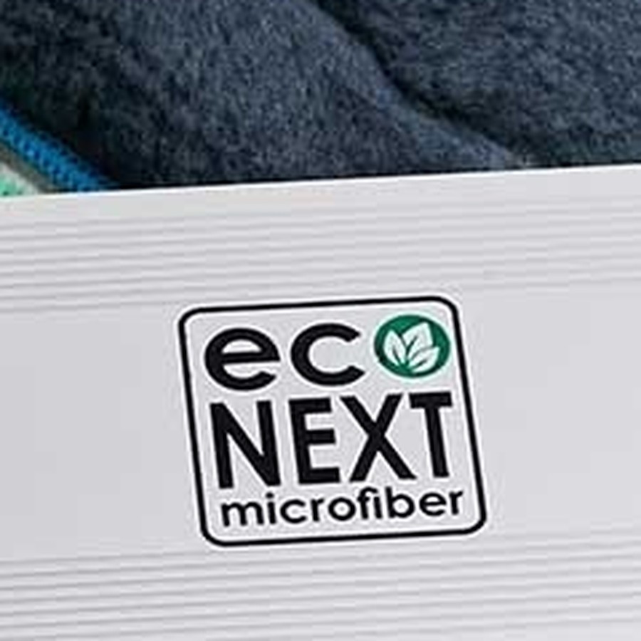 Логотип EcoNext microfiber на платформе